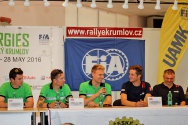 Rallye Český Krumlov: Tisková konference